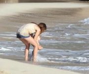 Абрамович первый раз показал маленького сына