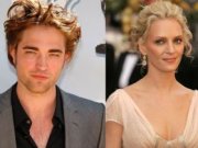 Роберт Паттинсон беспокоит Уму Турман