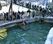 В Крещение тысячи ставропольцев совершили омовение в Святом источнике