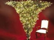 Перевёрнутые праздничные ёлки