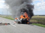 В результате столкновения двух автомобилей погибли 6 человек