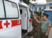 Офицеры полиции в кадетской школе