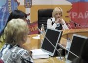 Ольга Казакова стала персоной брифинга