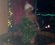 Волочкова вновь разделась перед Новым годом