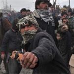 Участники манифеста атакуют здание ООН в Афганистане