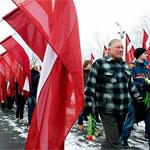 В Риге прошёл марш в честь ветеранов СС