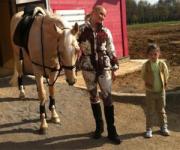 Имя Анастасии Волочковой увековечили в конюшне