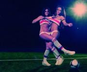 Девушки из «Серебра» разделись для футболистов