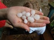 Пятигорск завалило градом