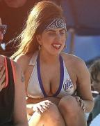 \"Странная певица\" Леди Гага раздулась как шарик (ФОТО)