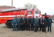 В засушливом районе края появилась еще одна пожарная часть