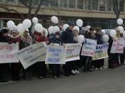 В центре Ставрополя прошла масштабная акция «Дорогу - пешеходу!»