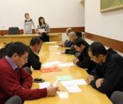 Трудовые мигранты проходят тестирование на знание русского языка