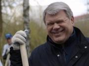 Губернатор края принял участие в общегородском субботнике в Ставрополе