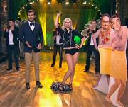 Ургант заставил раздеться певицу Натали