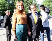 Жена Диброва снимется обнаженной на седьмом месяце беременности.