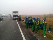 На Ставрополье в ДТП попал автобус с детьми