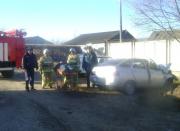 В Нефтекумске прошли совместные учения ГИБДД и МЧС