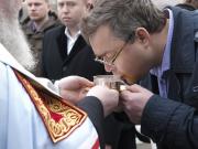 На Сенгилеевском водохранилище митрополит совершил чин великого освящения воды