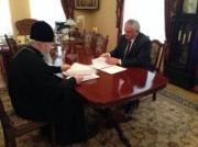 Ставропольская епархия подписала соглашение с региональным отделением ДОСААФ