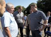 Владимир Владимиров проинспектировал ход реконструкции улицы Космонавтов и проспекта Кулакова