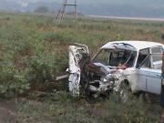 На Ставрополье автомобиль врезался в гужевую повозку