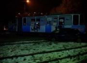 В Пятигорске в результате аварии трамвай сошел с рельсов