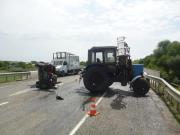Под Ставрополем погиб местный житель, врезавшийся в трактор