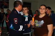 Воспитанники спортивных школ края поддержали идею популяризации световозвращателей