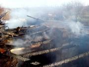 В Ставропольком крае загорелась кошара с 700 овцами