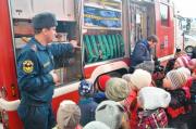 Дошкольники Ставрополя посетили пожарную часть
