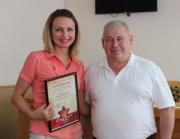 В Невинномысске чествовали активистов мероприятий 71-й годовщины Великой Победы