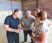 Аграрный потенциал Андроповского района изучил Владимир Ситников