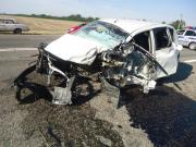 На Ставрополье столкнулись две иномарки, пострадали три человека