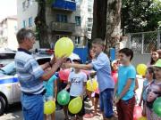 Ставропольские инспекторы проводят выездные уроки ПДД во дворах спальных районов