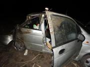 На Ставрополье перевернулся автомобиль: пострадали маленькие дети