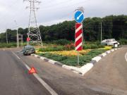 Пятигорске столкнулись молоковоз и легковая автомашина, пострадал ребенок